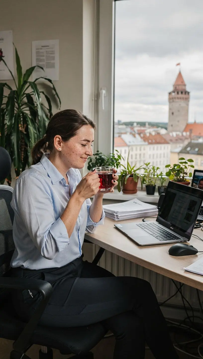 Hibisko gėlių laukas, iš kurio gaunamos ingredientai, skirti sveikai arbatai.